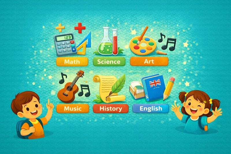 Шкільні предмети